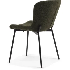 Adena spisebordsstol - Grøn Boucle