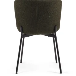 Adena spisebordsstol - Grøn Boucle
