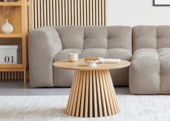 Akustikpanel i egetræsfiner 1200x520x18 mm