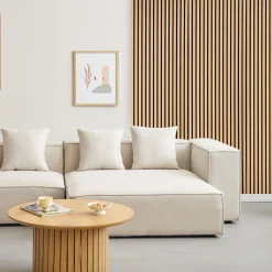 Akustikpanel i egetræsfiner 2400x520x18 mm