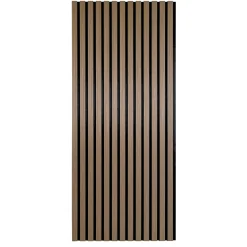 Akustikpanel i røget egetræsfiner 1200x520x18 mm