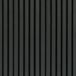 Akustikpanel i sort egetræsfiner 2600x520x18 mm