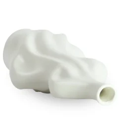 Alva keramik vase hvid 25 cm