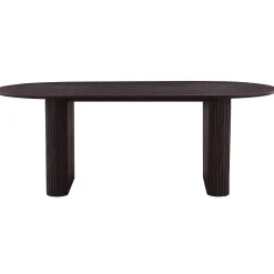 Amelia spisebord i røget egelook 200 x 100 cm