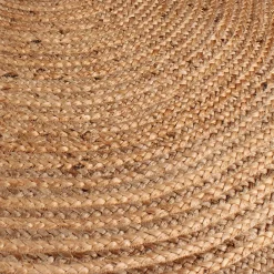 Arthur rundt tæppe - Jute Ø90 cm