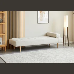Audrey daybed beige H:56 x B:80 x L:200