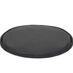 Bella - Sædehynde rund i sort kunstlæder