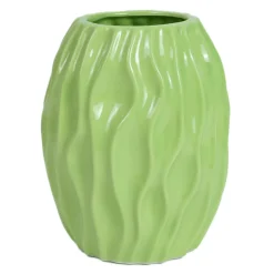 Betty keramik vase grøn 15,4 cm