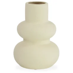 Bliss keramik vase sand 19,5 cm
