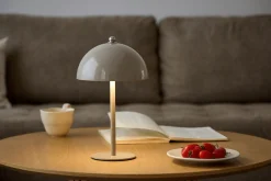 Bloom bordlampe Beige