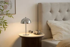 Bloom bordlampe Chrome