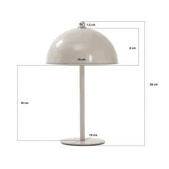 Bloom bordlampe Guld