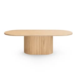 Bobby - Oval sofabord 120x55x45 cm Eg