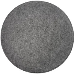 Bonnie - Rund sædehynde i grå filt