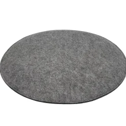 Bonnie - Rund sædehynde i grå filt