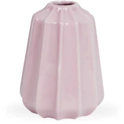 Caddi keramik vase lyserød 15 cm