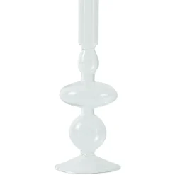 Chicka lysestage glas klar 21 cm