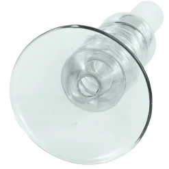 Chili lysestage glas grå 21 cm