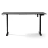 Damian hæve- og sænkebord skrivebord 160x80 cm i sort