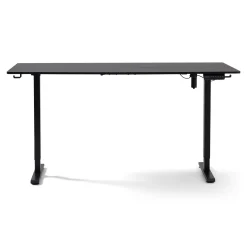 Damian hæve- og sænkebord skrivebord 160x80 cm i sort