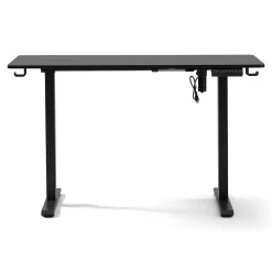 Damian hæve- og sænkebord skrivebord 120x60 cm i sort