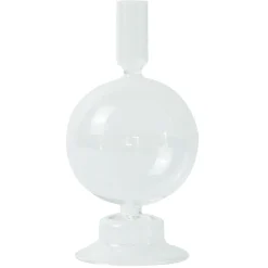 Effi glas lysestage klar 20 cm