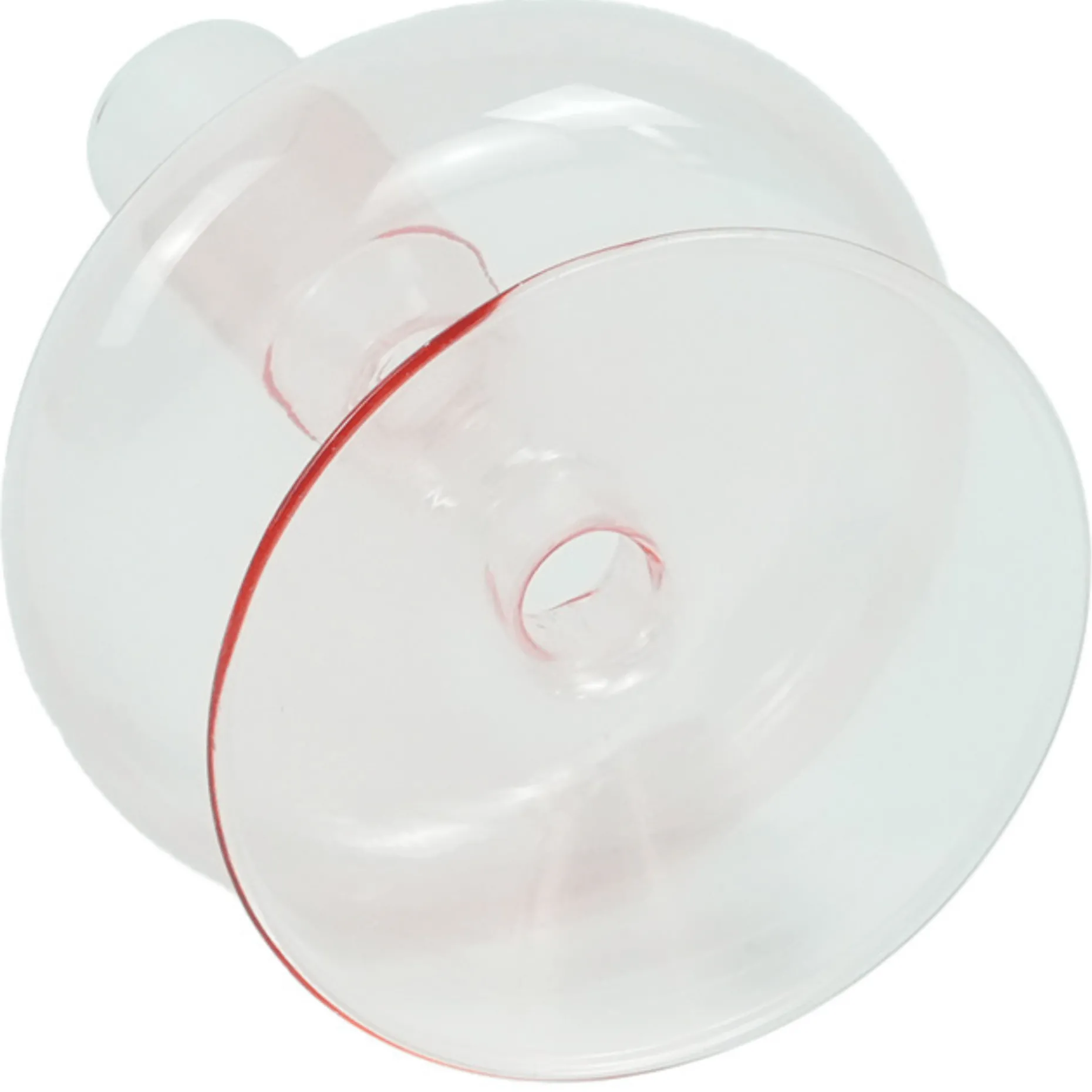 Elly glas lysestage lyserød 12 cm