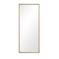 Elvira spejl 120x50 cm med træramme i eg