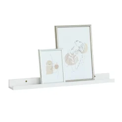 Emmie billedhylde hvid 60x7 cm