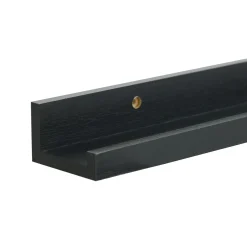 Emmie billedhylde sort 60x7 cm