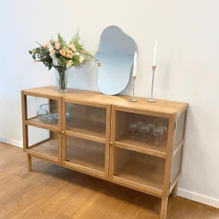 Felicia Organisk spejl uden ramme 60 x 39 cm