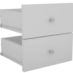 Flora skuffer til Flora reolsystem (2 skuffer) - Hvid