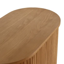 Florence jalousi skab med lameller i eg 70x40x85 cm