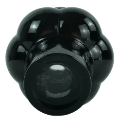 Foxy glas vase sort 21 cm