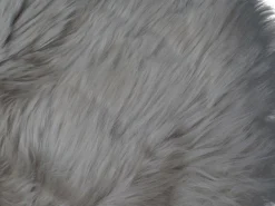 Ægte lammeskindshynde - Grå Ø40 cm