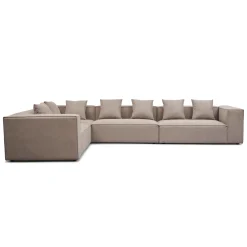 Hailey - Hjørnesofa modulsofa i sand med 4 moduler (Opstilling 1) L: 368 X D: 247 X H: 65 cm