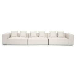 Hailey - Modulsofa I Beige Med 3 Moduler L: 415 X D: 100 X H: 65 cm