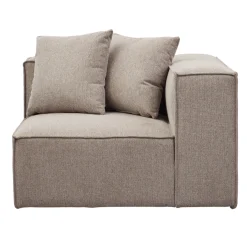 Hailey hjørne modul i sand L: 100 X D: 100 X H: 65 cm