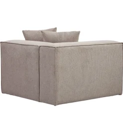 Hailey hjørne modul i sand L: 100 X D: 100 X H: 65 cm