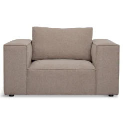 Hailey lænestol i sand L: 136 X D: 100 X H: 64 Cm