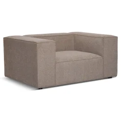 Hailey lænestol i sand L: 136 X D: 100 X H: 64 Cm