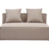 Hailey midtermodul i sand L: 121 X D: 100 X H: 65 cm