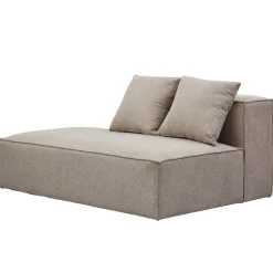 Hailey modul med halvt ryglæne venstrevendt i sand L:148 x D: 100 x H: 65 cm