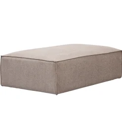 Hailey puf i sand 121 x 74 cm