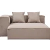 Hailey venstre chaiselong modul i sand L: 147 X D: 148 X H: 65 cm