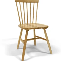 Holly spisebordsstol - træstol i egelook