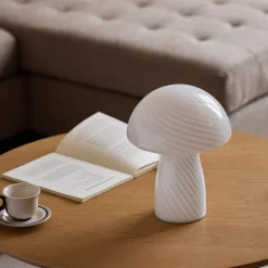 Ida Mushroom LED lampe hvid 24 cm
