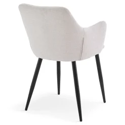 Isabella - spisebordsstol beige tekstil