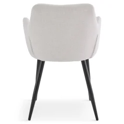 Isabella - spisebordsstol beige tekstil