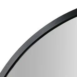 Julia Rundt Spejl Med sort Ramme Ø50 cm